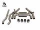 F87 M2C Valved Rear Axle Back Exhaust